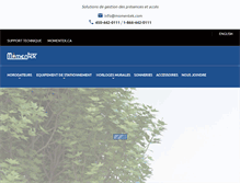Tablet Screenshot of momentek.com
